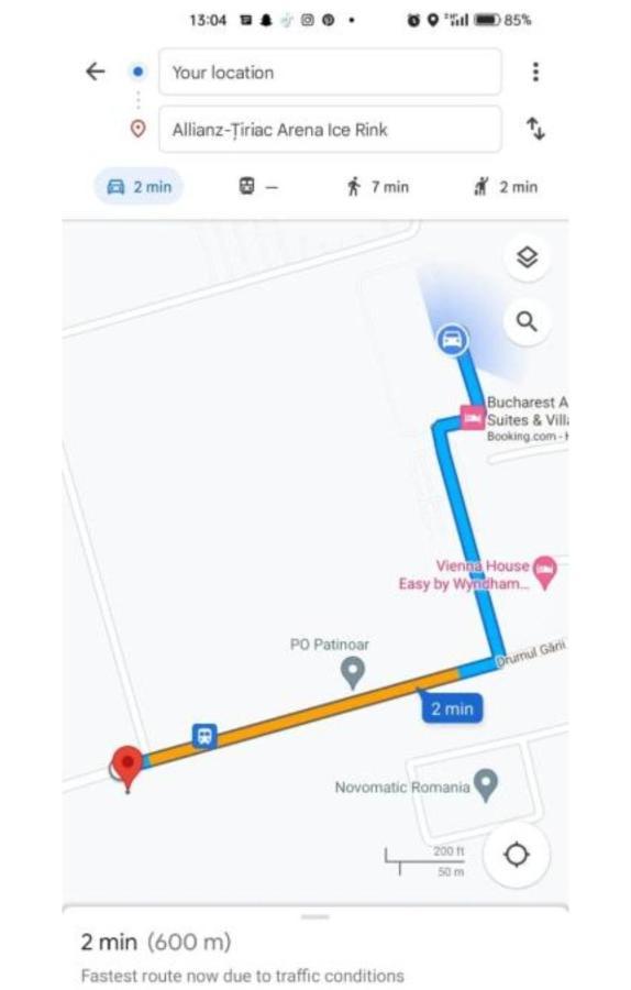 Golden Airport Residence Отопени Екстериор снимка